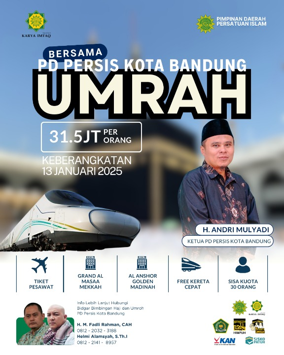 Umroh Bersama PD PERSIS Kabupaten Labuhanbatu Utara